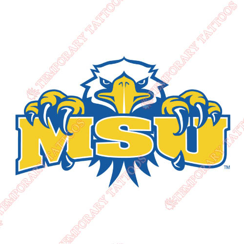 Morehead State Eagles Customize Temporary Tattoos Stickers NO.5192